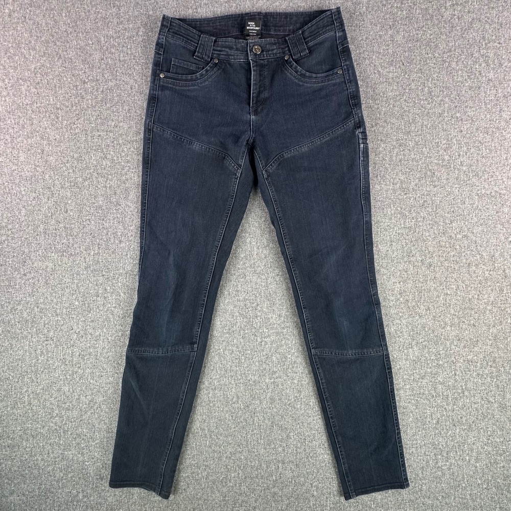 KUHL Pants Womens 6 Kontra Skinny Dark Wash Articulated Pocket
